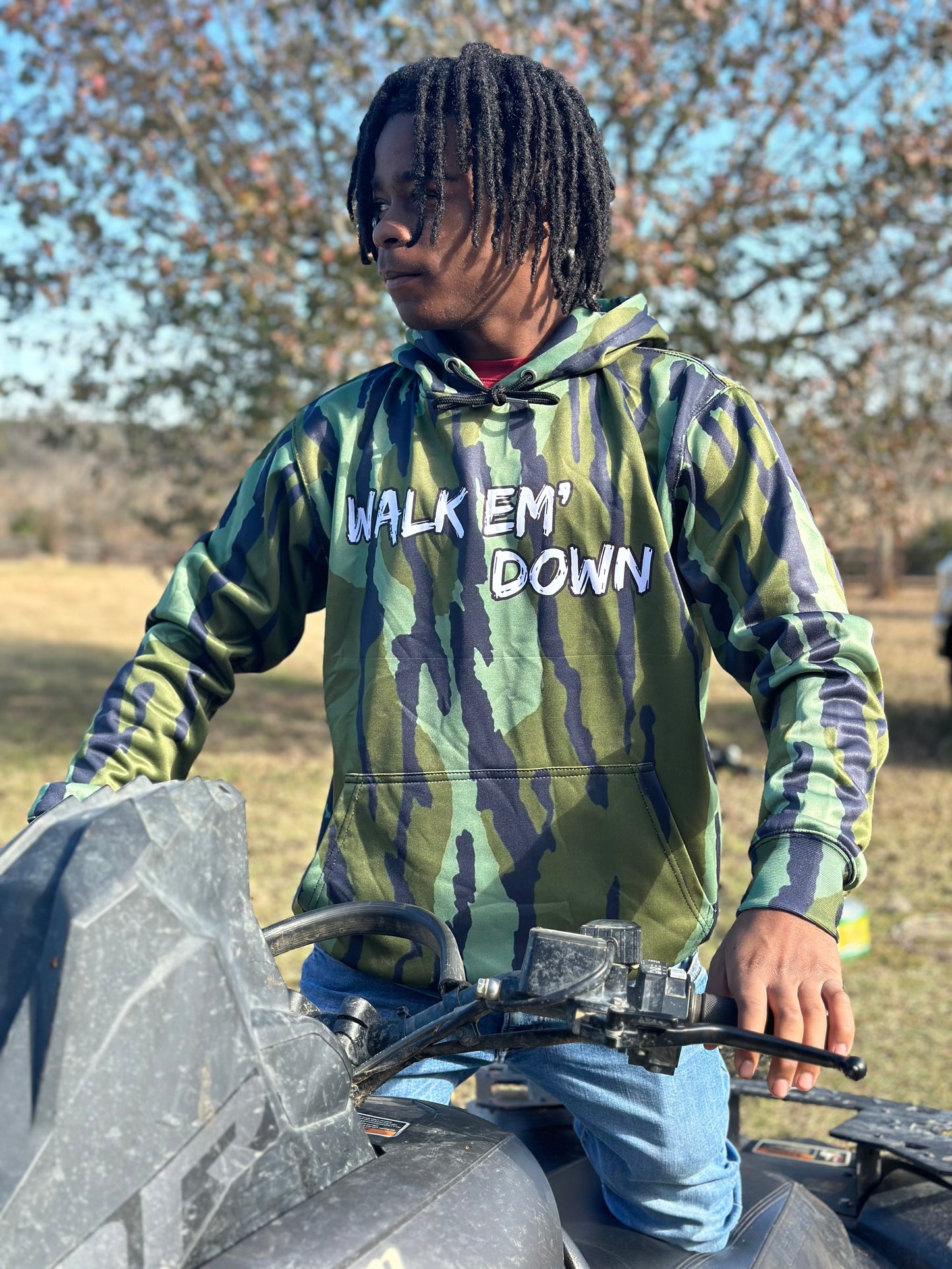 Bottomland Camo Hoodie