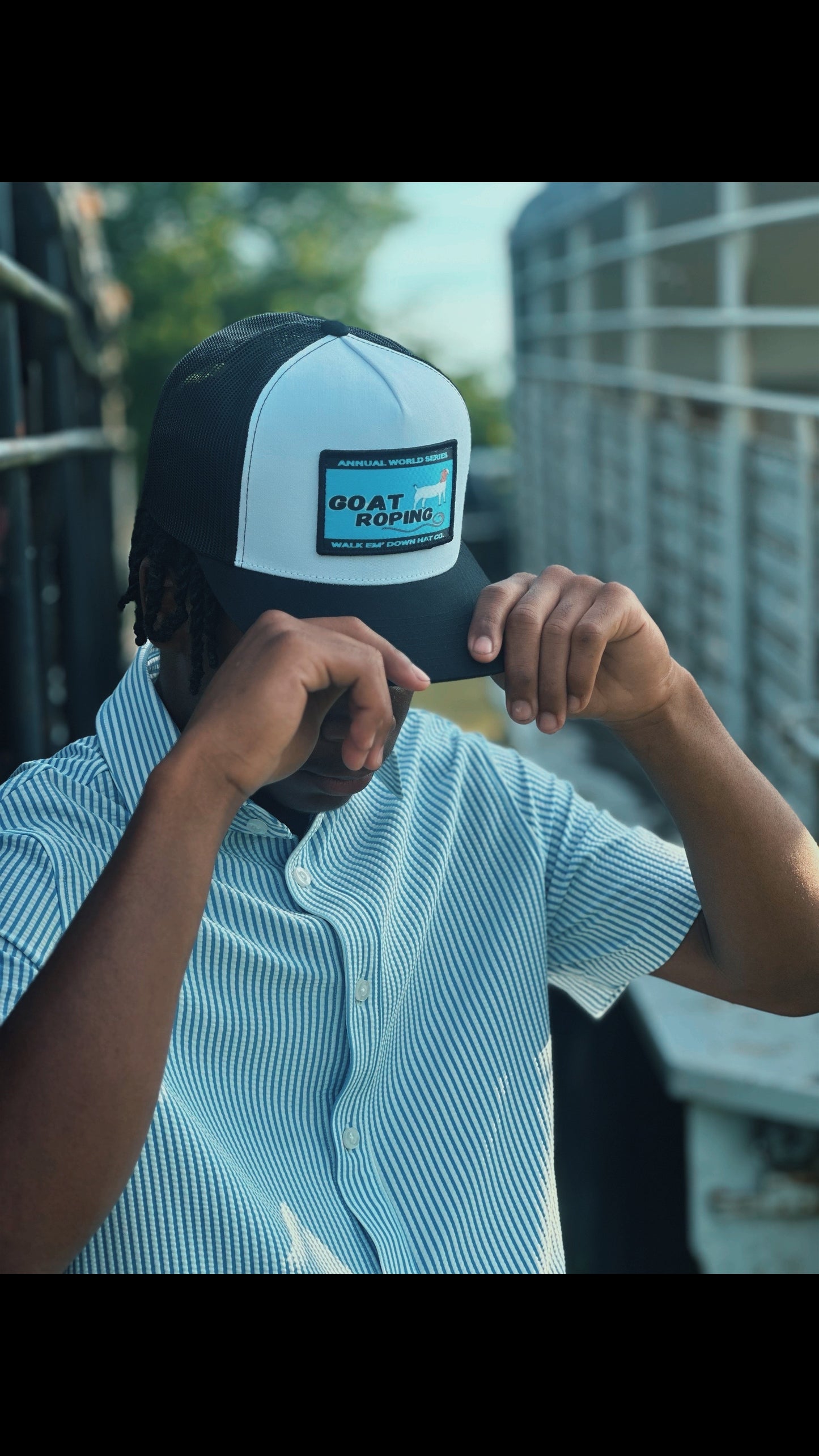 “GOAT ROPING” Hat