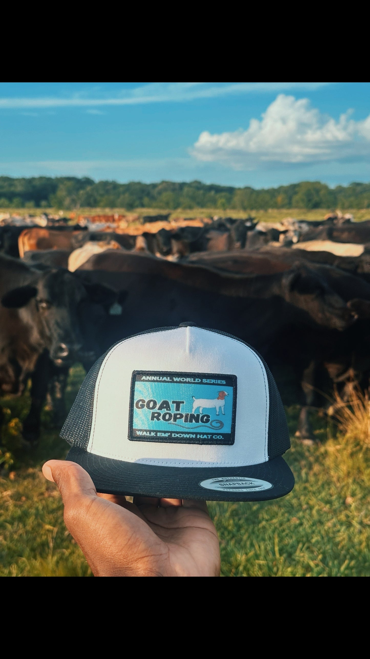 “GOAT ROPING” Hat