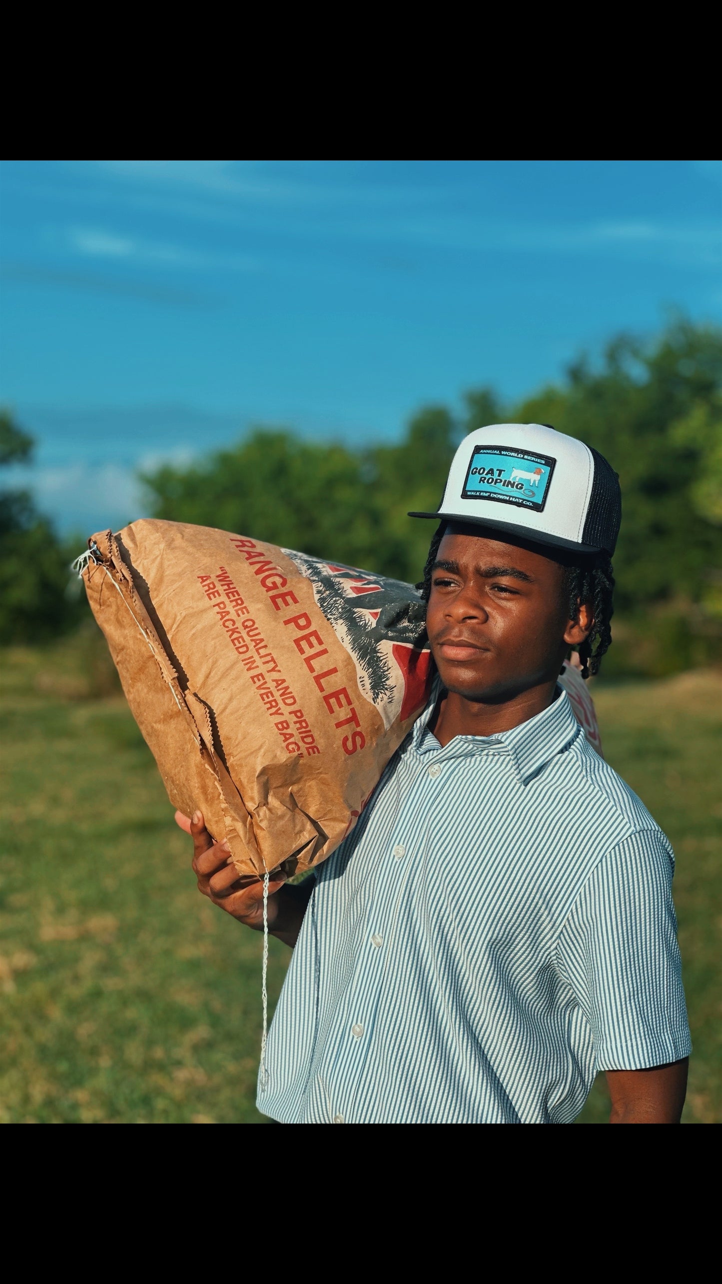 “GOAT ROPING” Hat