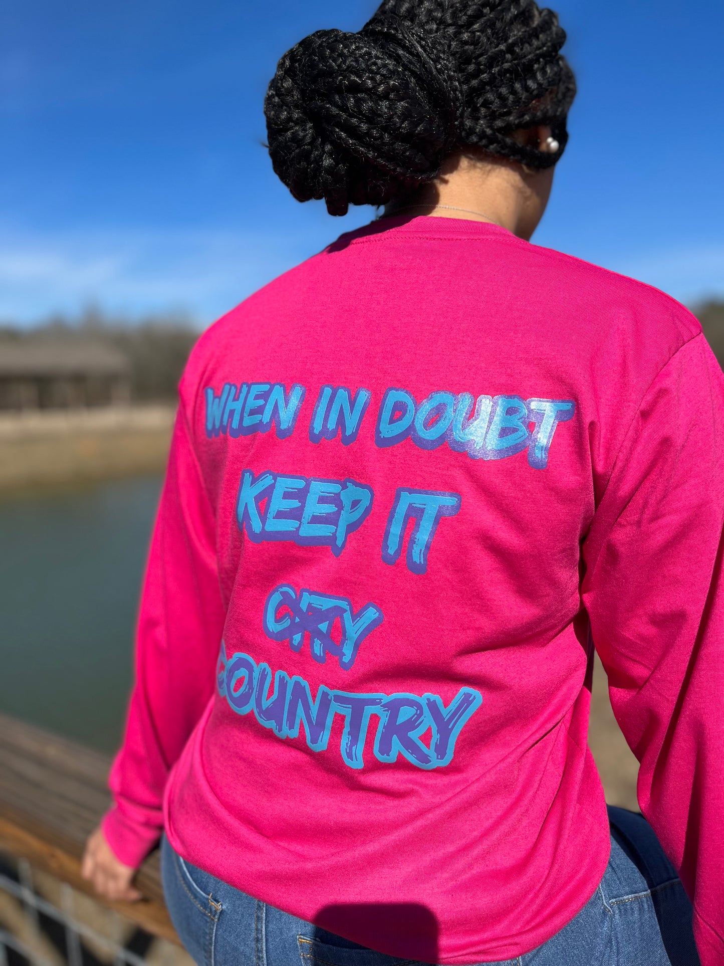 Pink Long Sleeve T-Shirt