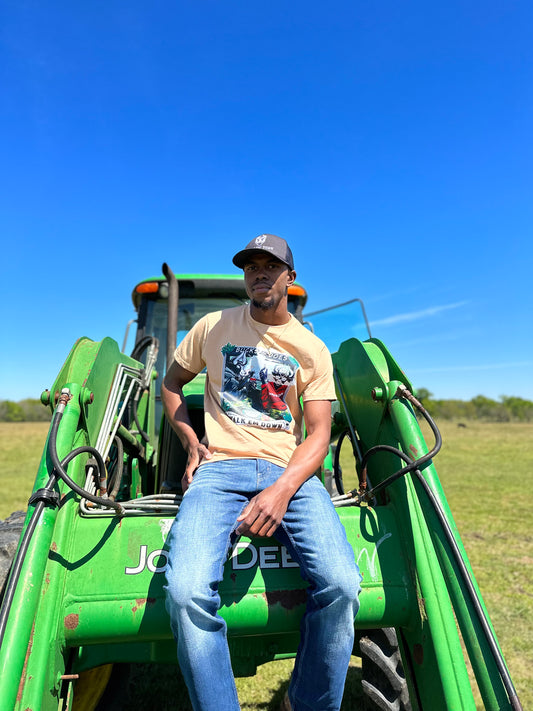Tan Graphic Tee