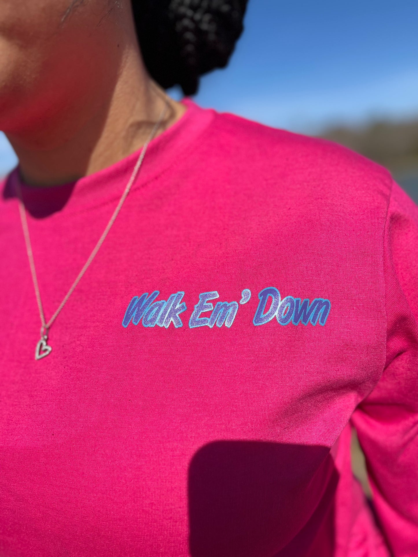Pink Long Sleeve T-Shirt