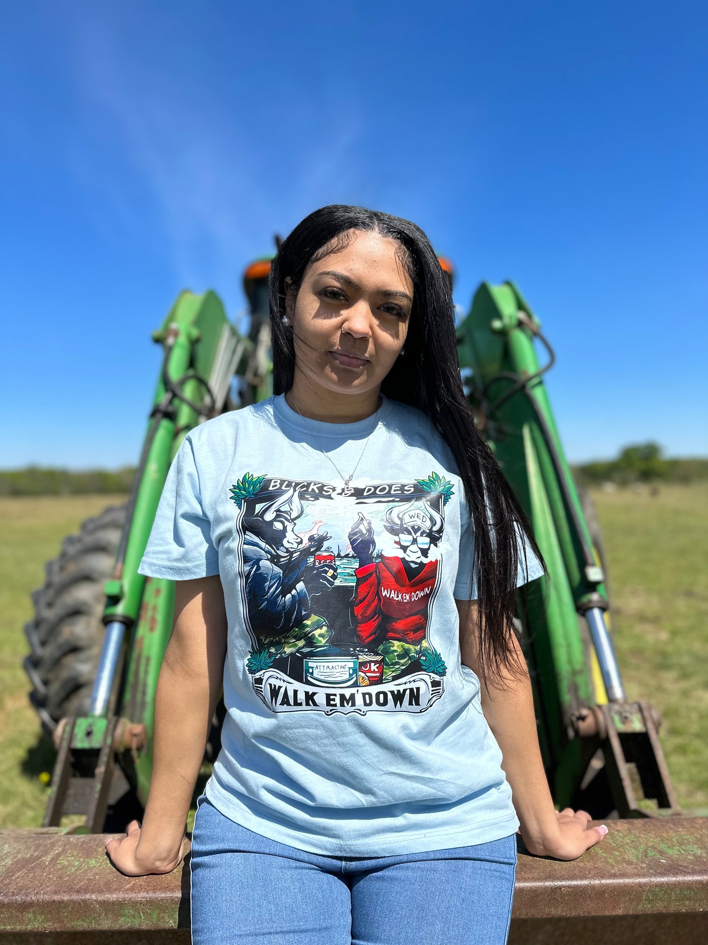 Blue Graphic Tee